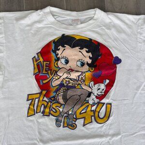 1980S BETTY BOOP LOVER GIRL T-SHIRT